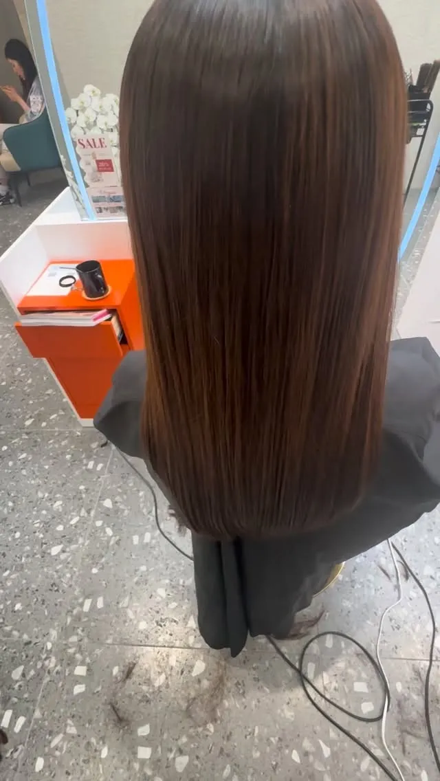 「艶々なのは当たり前。